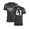 Arsenal Declan Rice 41 Away Soccer Jersey 2024/25