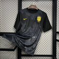 Brazil Jesus Special Edition Soccer Jersey 2024/25 - Black
