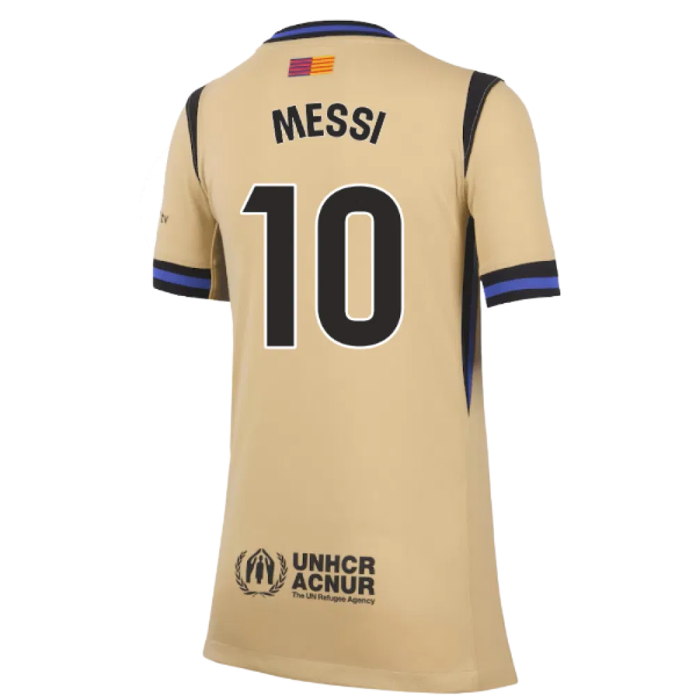 FC Barcelona Lionel Messi 10 Away Soccer Jersey 2025-2026