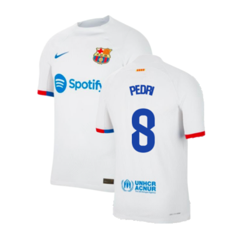 FC Barcelona Pedri 8 Away Soccer Jersey 2023/24