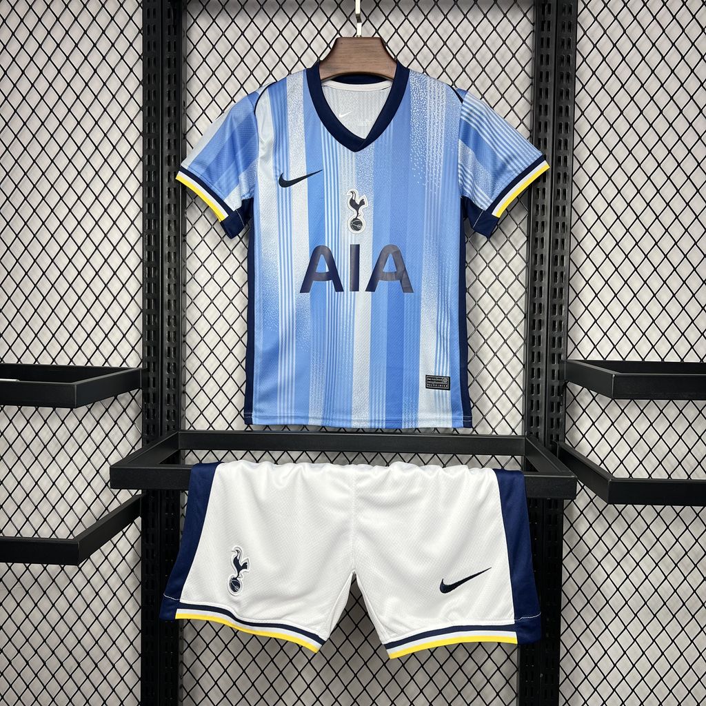 Tottenham Hotspur Son Heung-min 7 Kids Away Soccer Jersey 2024/25