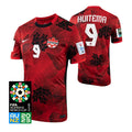 Canada Jordyn Huitema 9 Home Soccer Jersey World Cup 2023