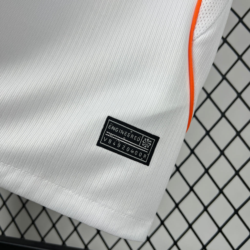 Netherlands Stefan de Vrij 6 Away Soccer Jersey World Cup 2026