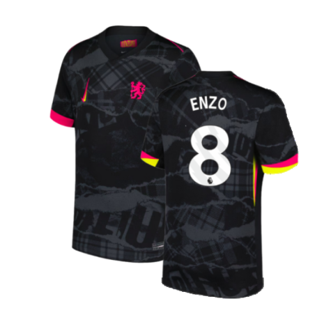 Chelsea Enzo Fernandez 8 Third Soccer Jersey 2024/25