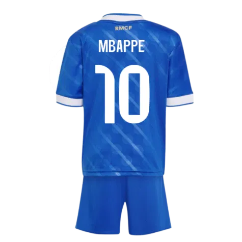 Real Madrid Kylian Mbappé 10 Kids Third Soccer Jersey 2025-2026
