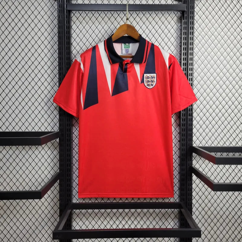 England Retro Away Soccer Jersey Euro Cup 1992