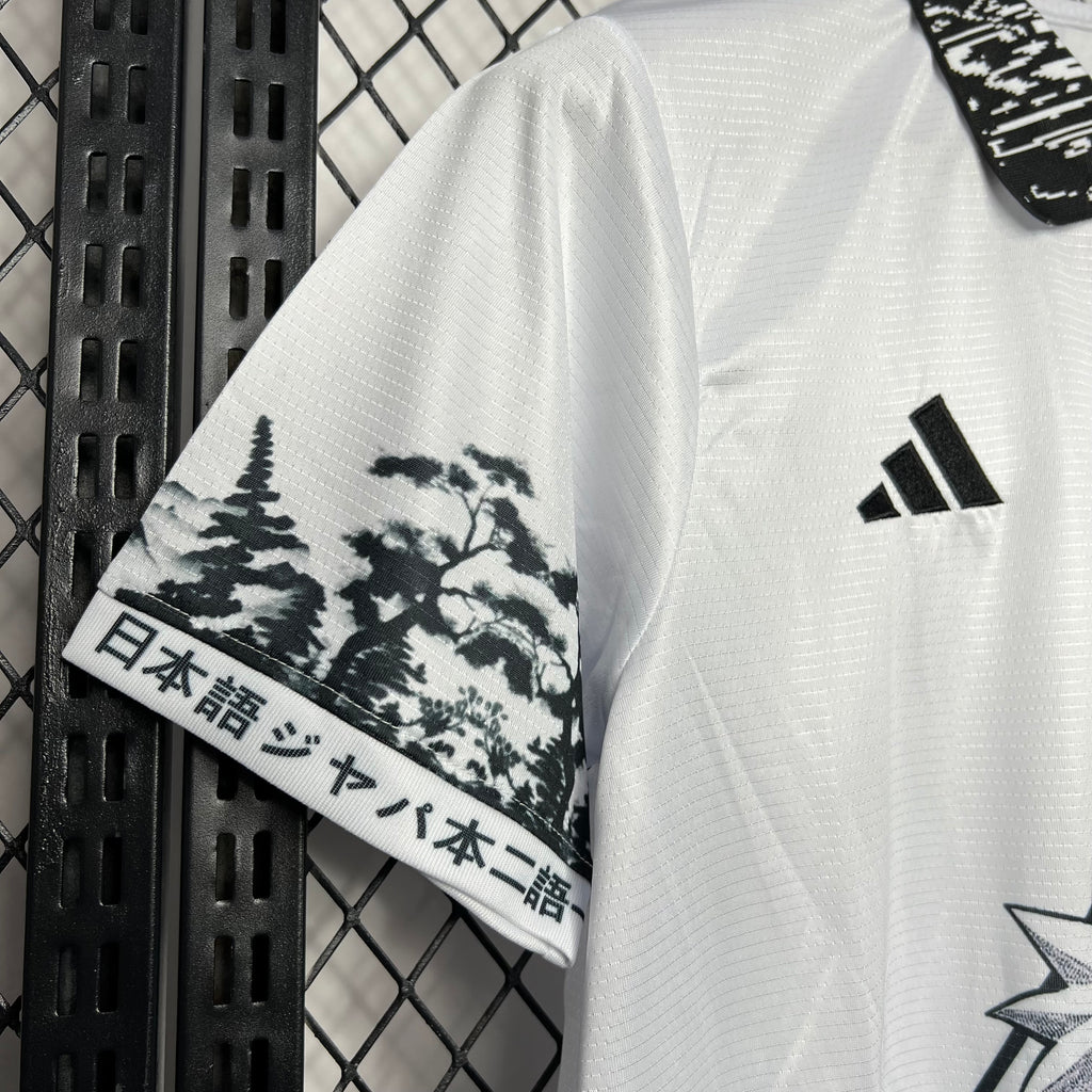 Japan Naruto Uzumaki Special Edition Soccer Jersey 2024/25 - White