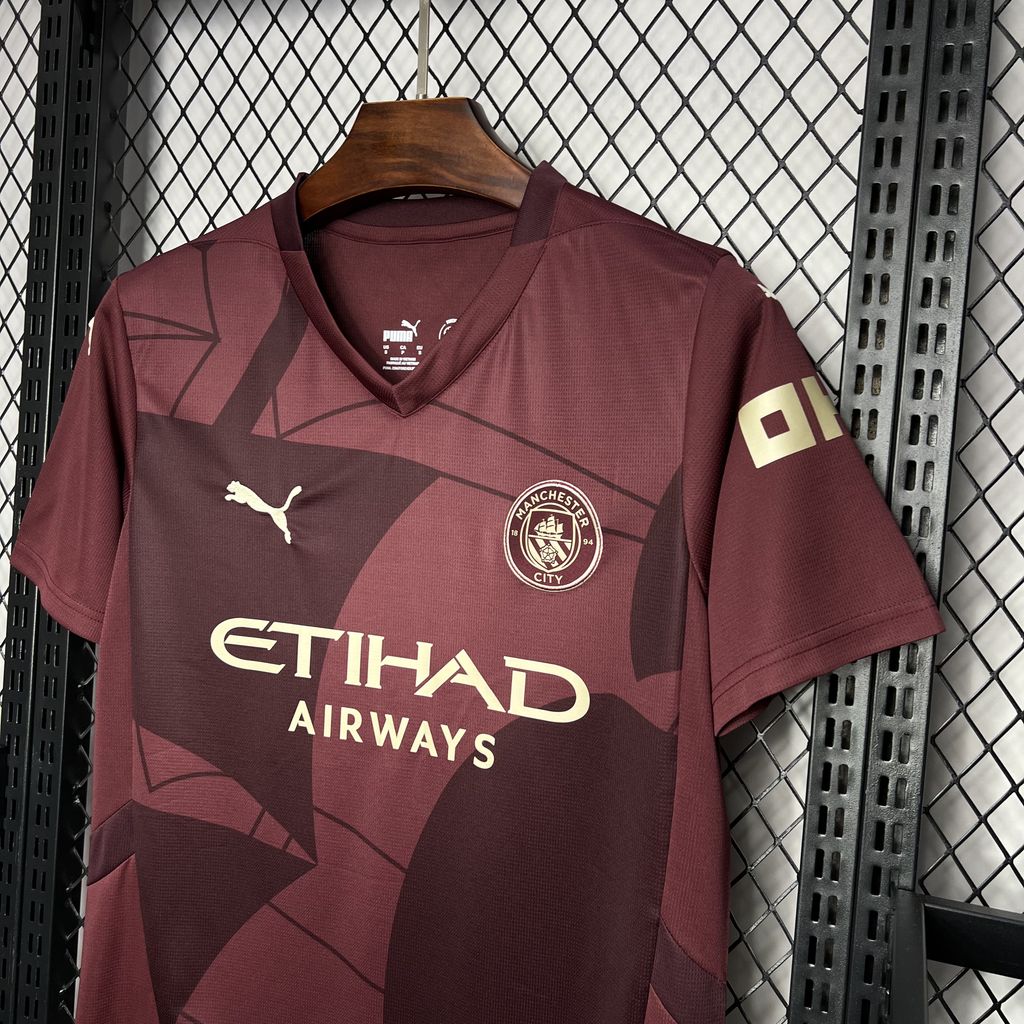 Manchester City Julián Álvarez 19 Third Soccer Jersey 2024/25