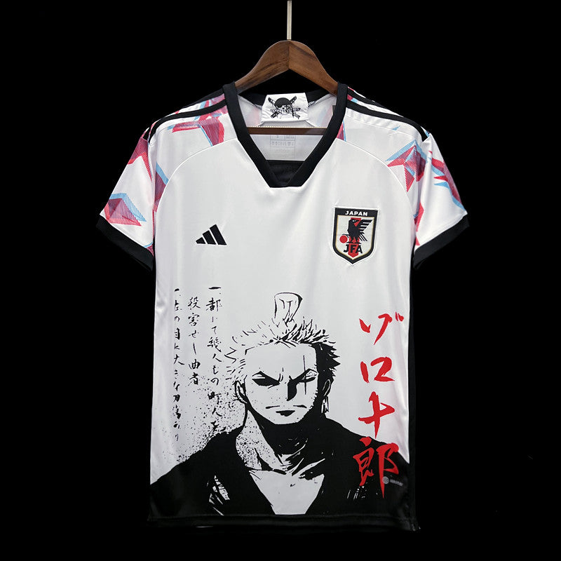 Japan One Piece Limited Edition Soccer Jersey 2023/24 - White