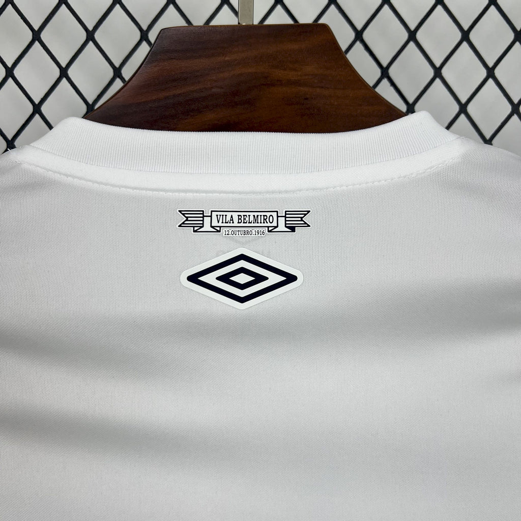 Santos Neymar Jr. 10 Home Soccer Jersey 2024/25