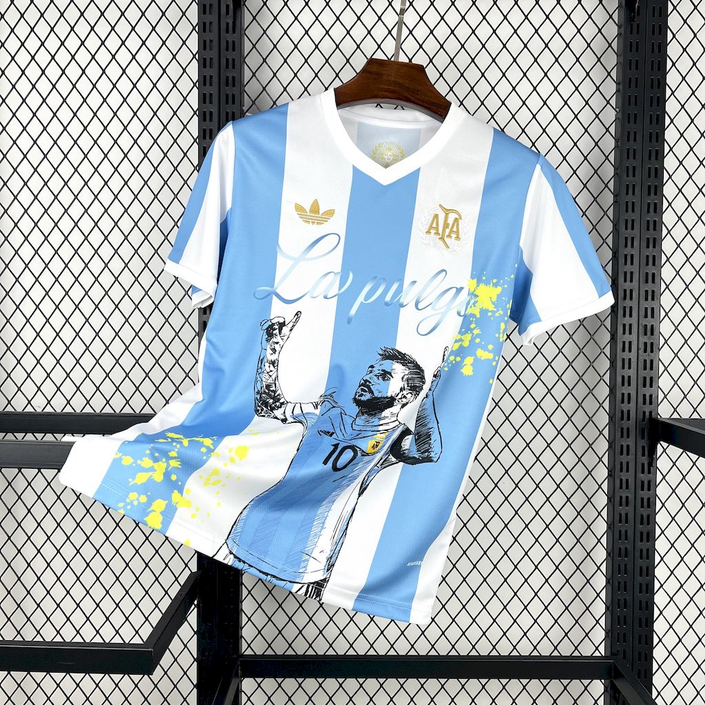 Argentina Lionel Messi 50th Anniversary Special Edition Soccer Jersey 2024-2025
