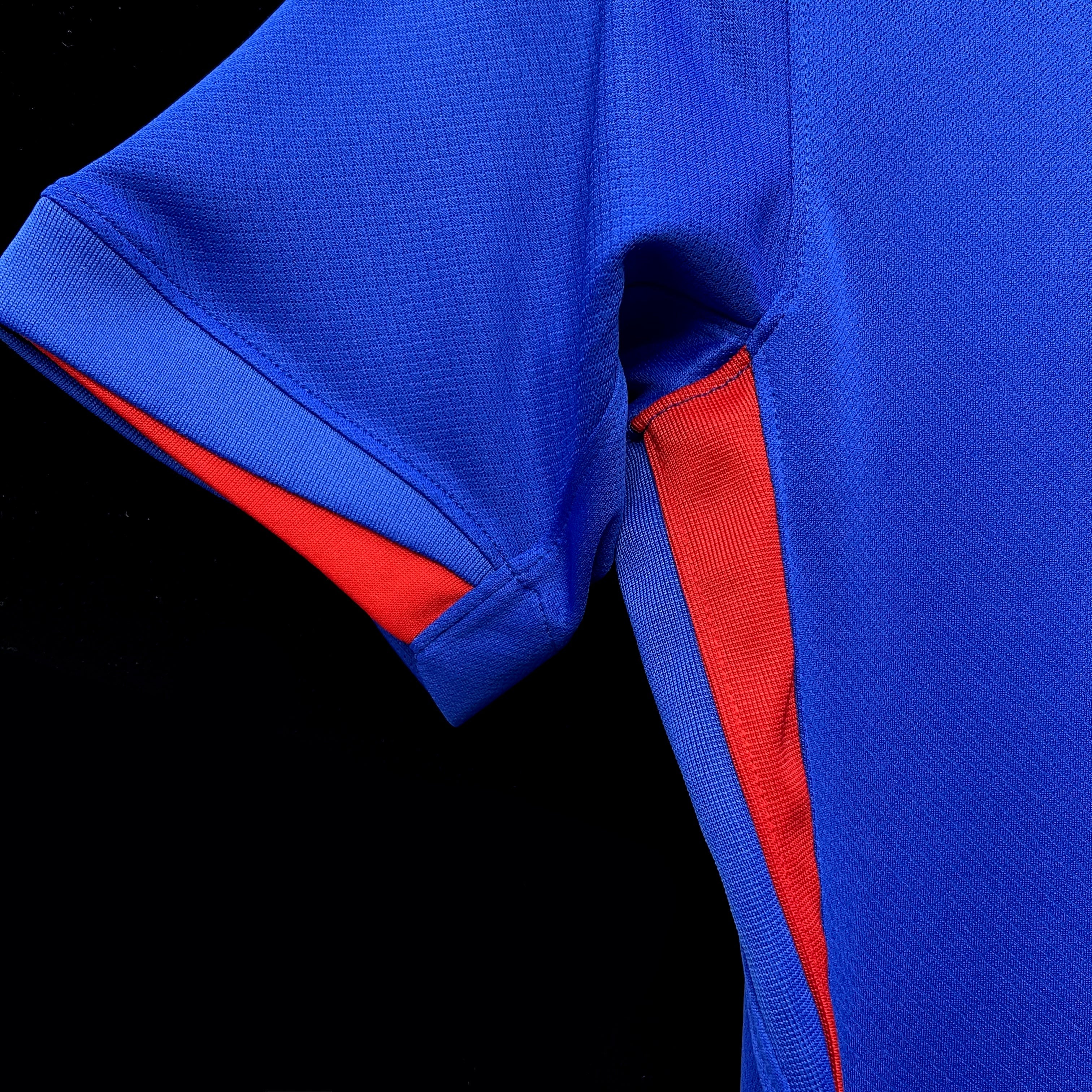 France Home Soccer Jersey UEFA Euro 2024 - Blue