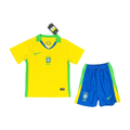 Brazil Home Soccer Jersey Kids Kit 2025-2026