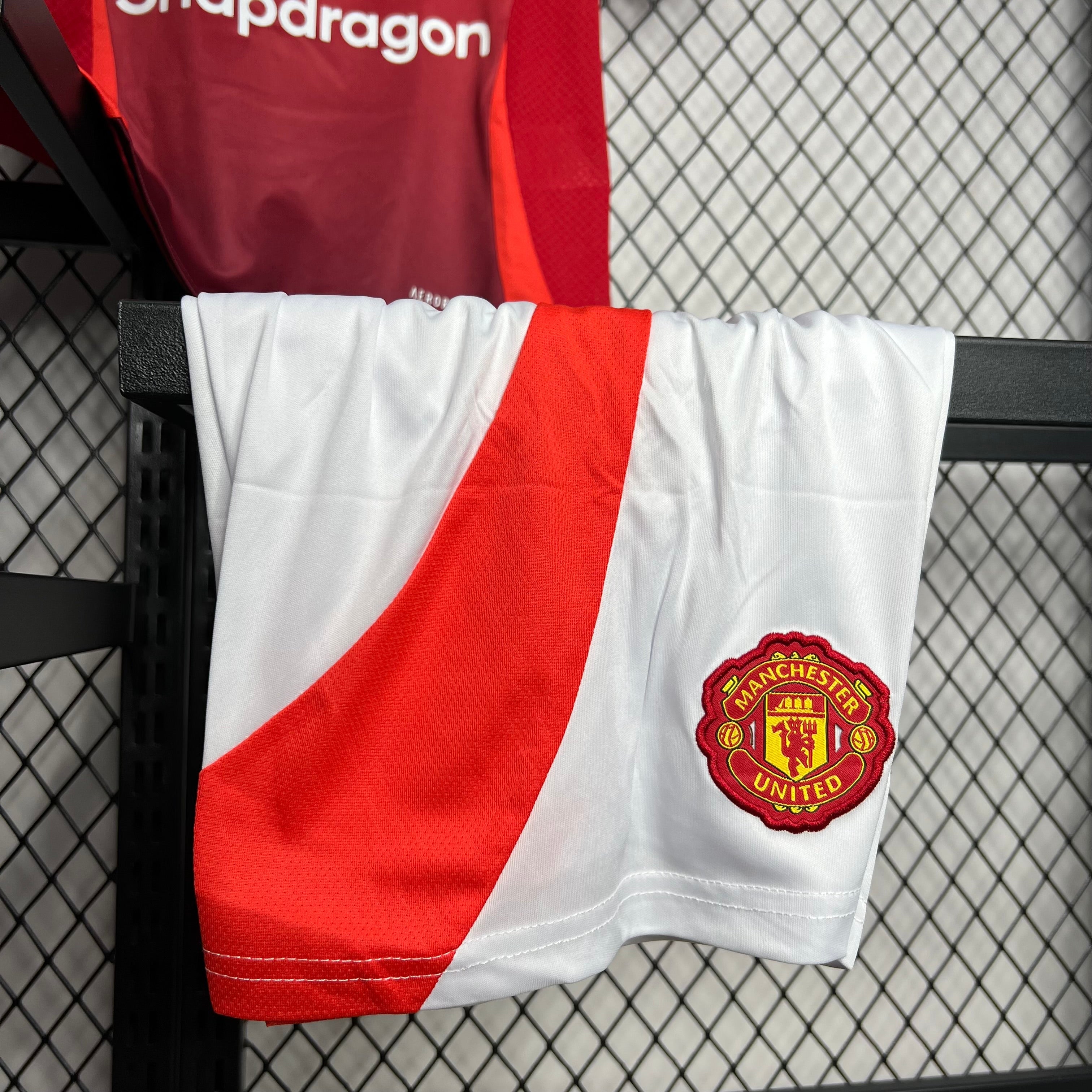 Manchester United Cristiano Ronaldo 7 Home Kids Soccer Jersey 2024/25