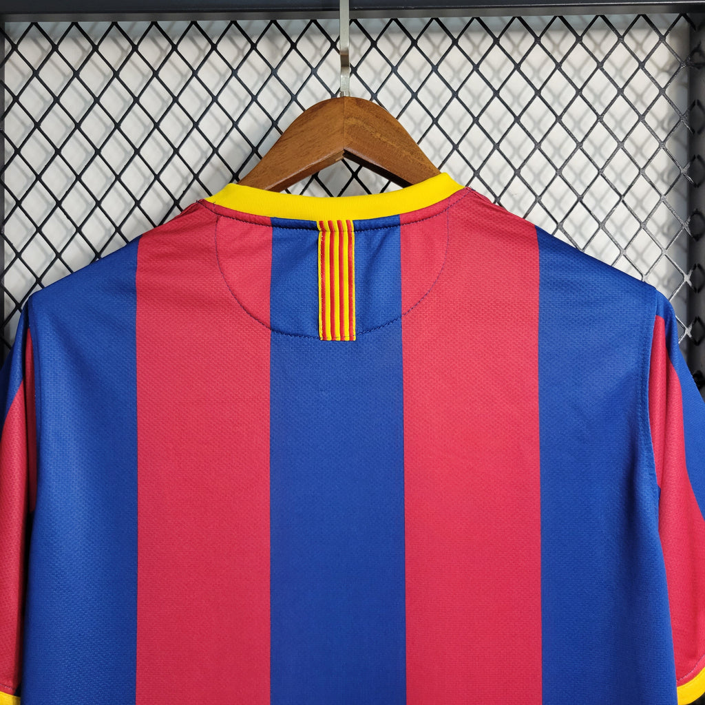 FC Barcelona Lionel Messi 10 Retro Home Soccer Jersey 2010-2011