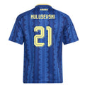 Sweden Dejan Kulusevski 21 Away Soccer Jersey World Cup 2026