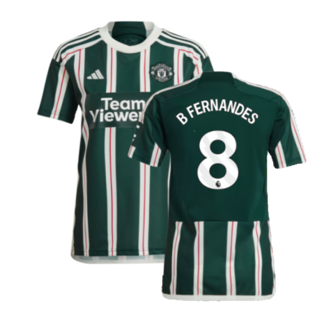 Manchester United Bruno Fernandes 8 Away Soccer Jersey 2023/24