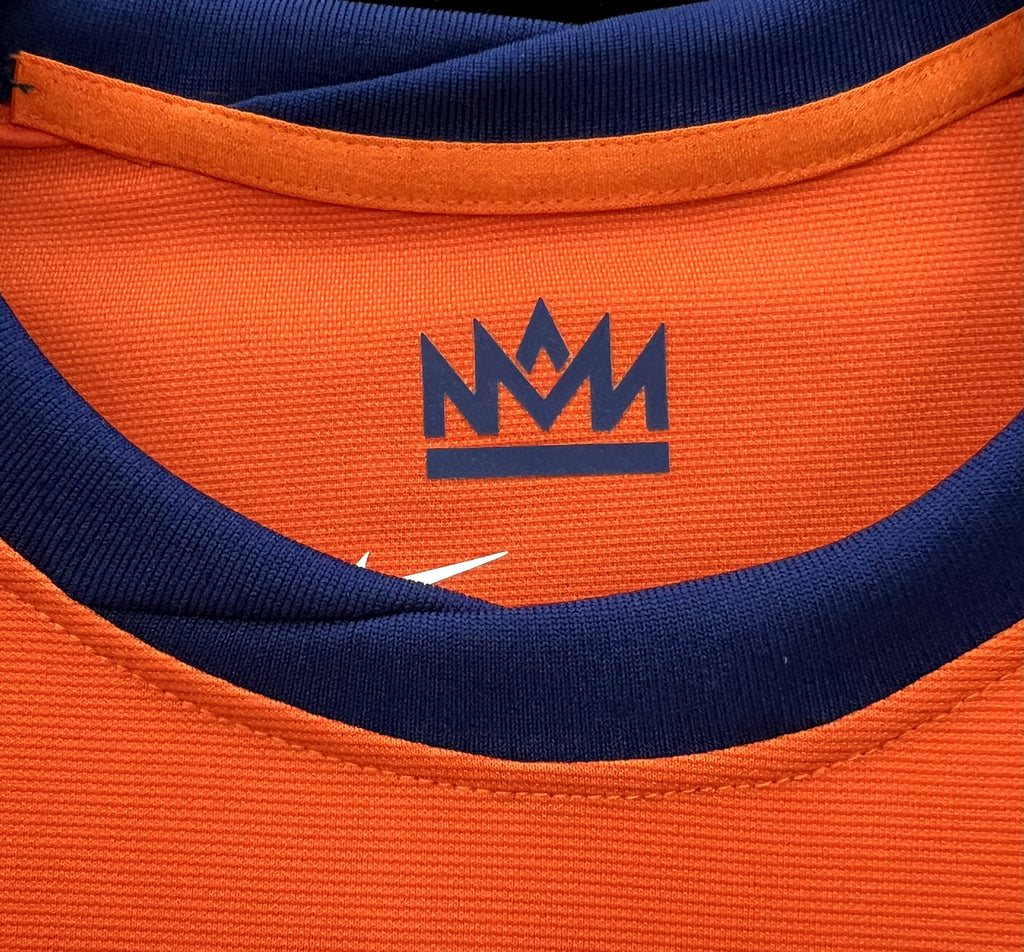Netherlands Virgil van Dijk 4 Home Soccer Jersey Euro 2024