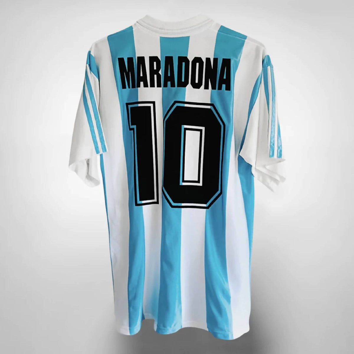 Argentina Diego Maradona 10 Home Retro Soccer Jersey World Cup 1994