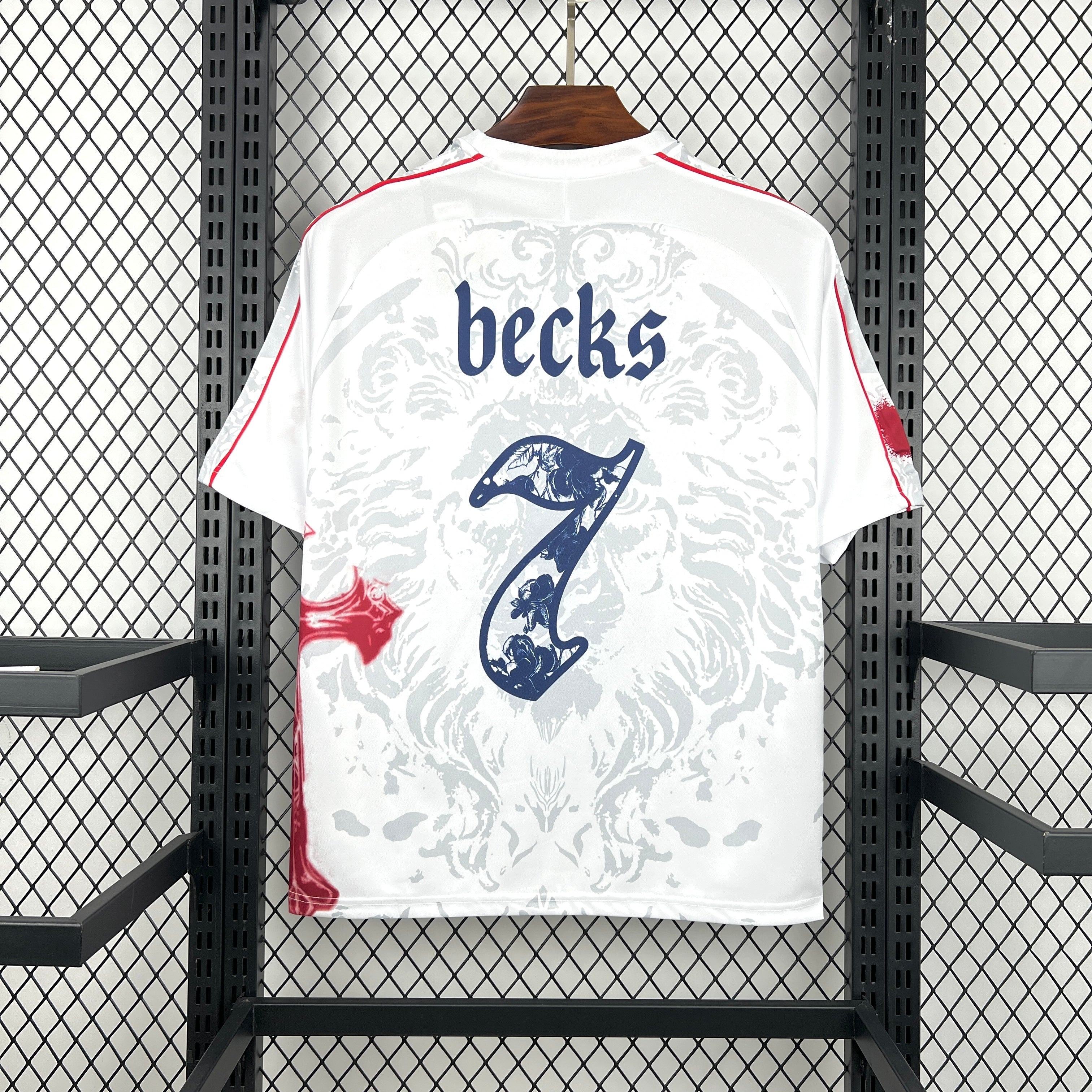England X David Beckham Special Edition Soccer Jersey 2025-2026 - White