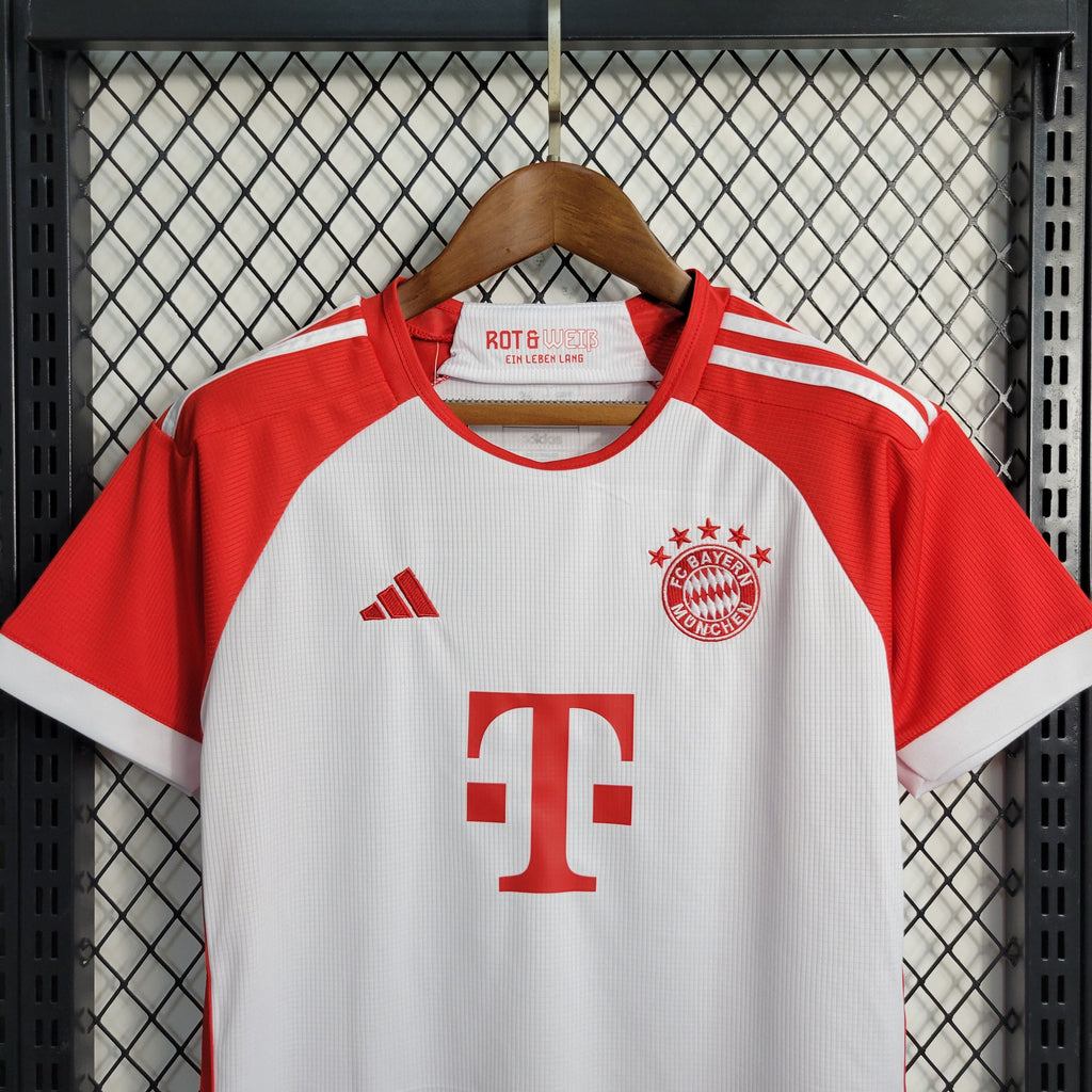 Bayern Munich Jamal Musiala 42 Kids Home Soccer Jersey 2023/24
