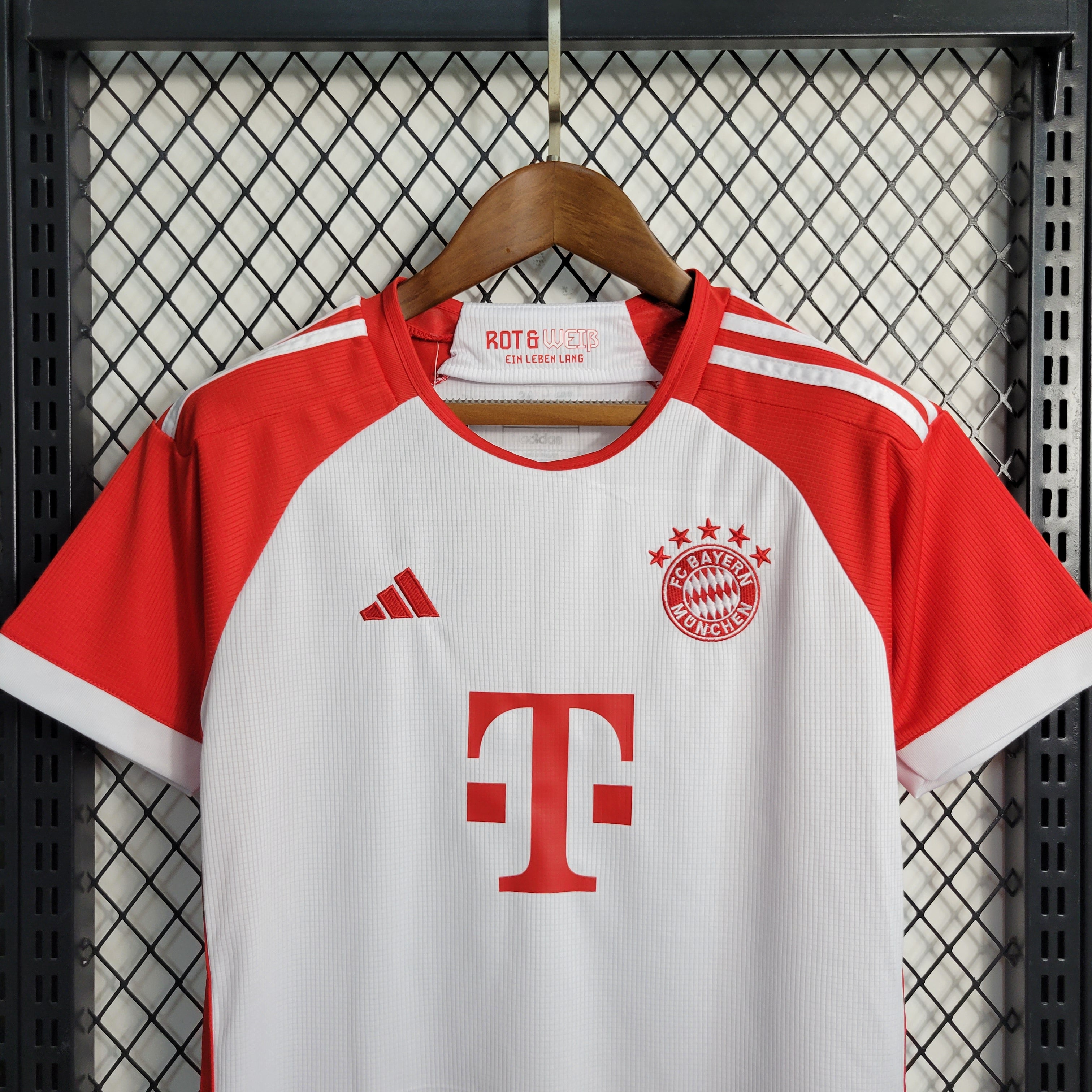 Bayern Munich Robert Lewandowski 9 Kids Home Soccer Jersey 2023/24