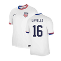 USA Rose Lavelle 16 Home Soccer Jersey 2024/25