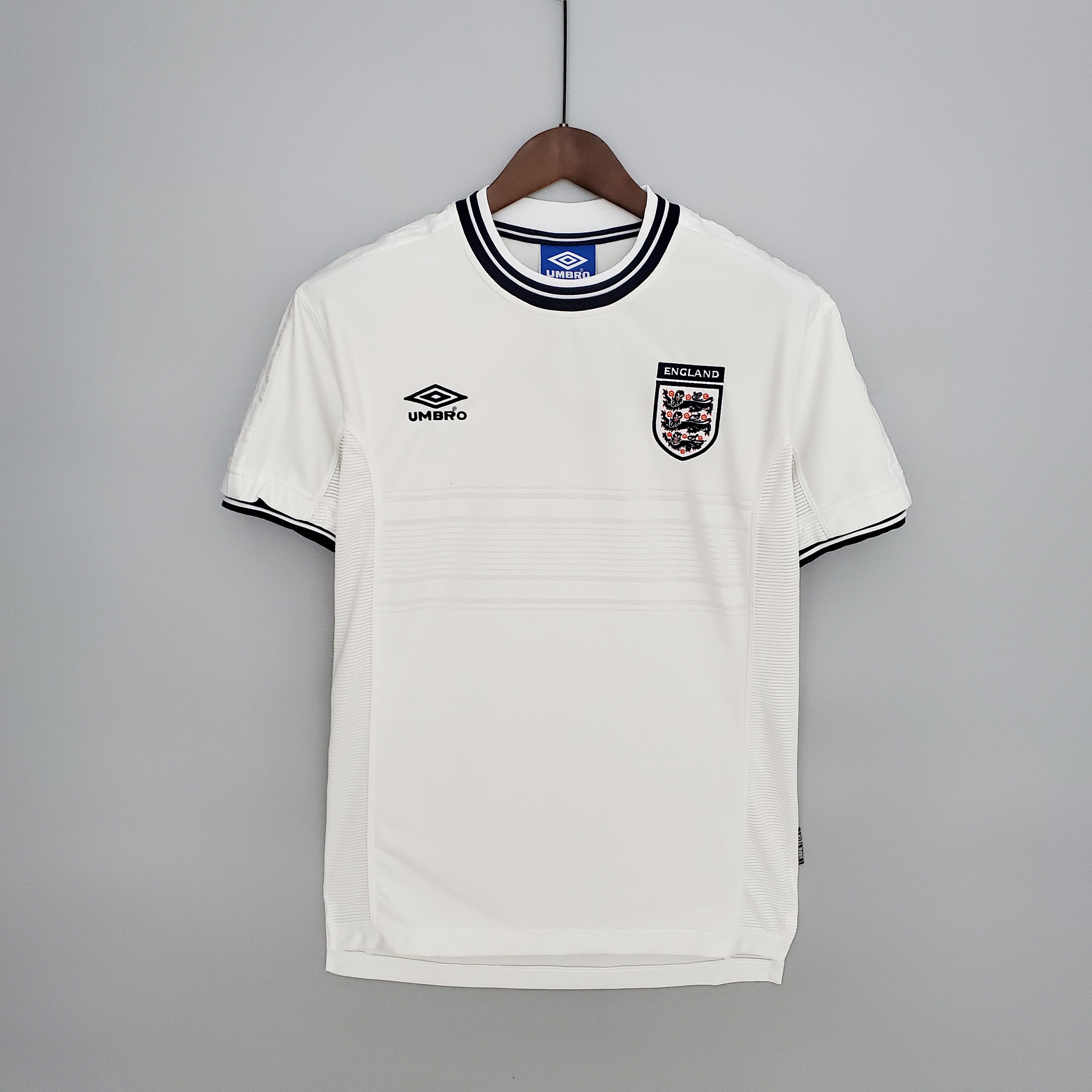 England Retro Home Soccer Jersey Euro Cup 2000