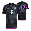 Bayern Munich Jamal Musiala 42 Away Soccer Jersey 2023/24