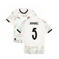 Portugal Raphael Guerreiro 5 Away Soccer Jersey 2025/26