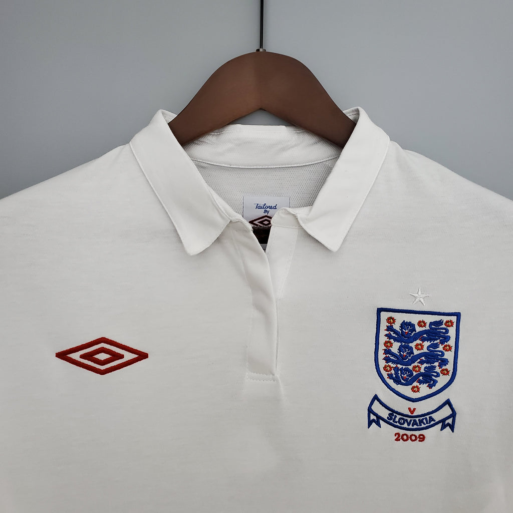 England Retro Home Soccer Jersey World Cup 2010