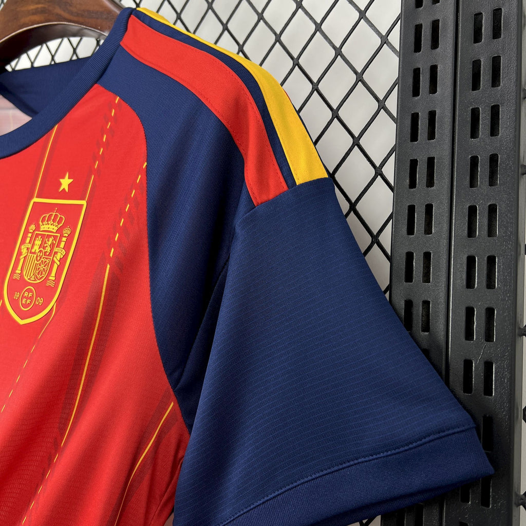 Spain Xavi 8 Home Soccer Jersey World Cup 2026