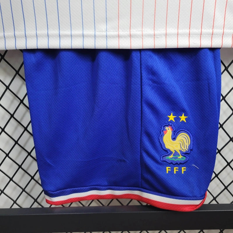 France Antoine Griezmann 7 Kids Away Soccer Jersey Euro 2024