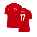 Turkey Burak Yılmaz 17 Away Soccer Jersey Euro 2024