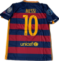 FC Barcelona Lionel Messi 10 Retro Home Soccer Jersey 2015-2016
