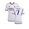 Real Madrid Vini JR 7 Home Soccer Jersey 2023/24