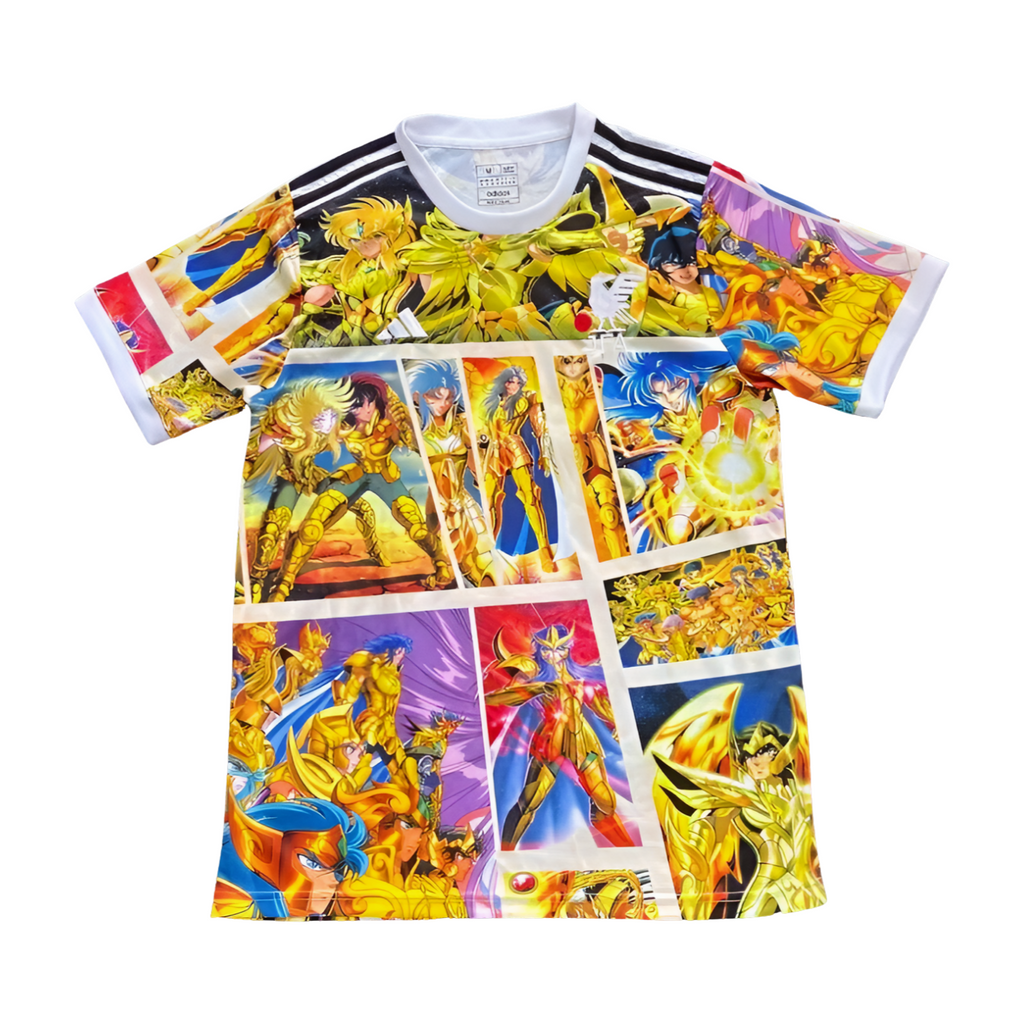 Japan Gold Saints Special Edition Soccer Jersey 2024/25 - Yellow