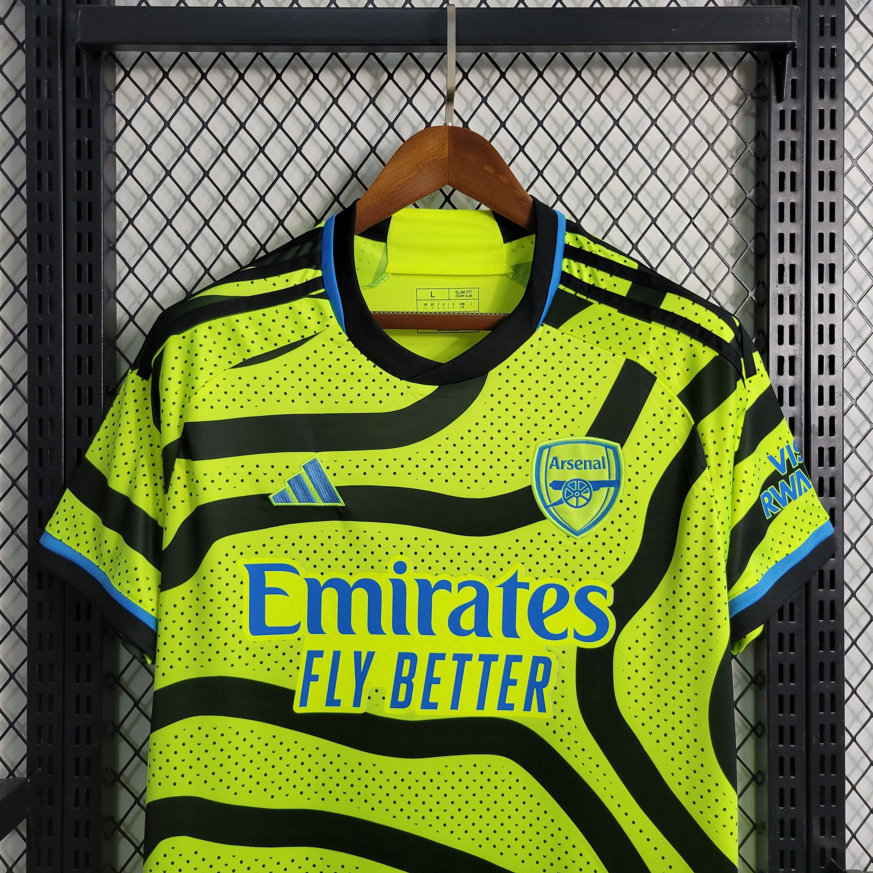Arsenal Declan Rice 41 Away Soccer Jersey 2023/24