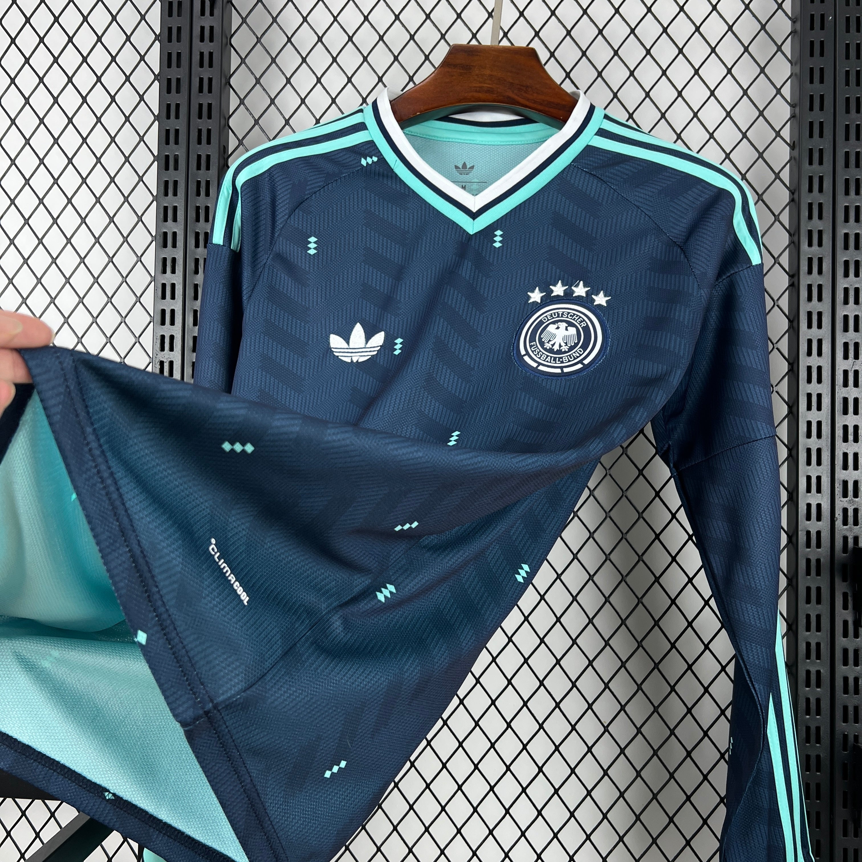 Germany Florian Wirtz 17 Long Sleeve Away Soccer Jersey World Cup 2026