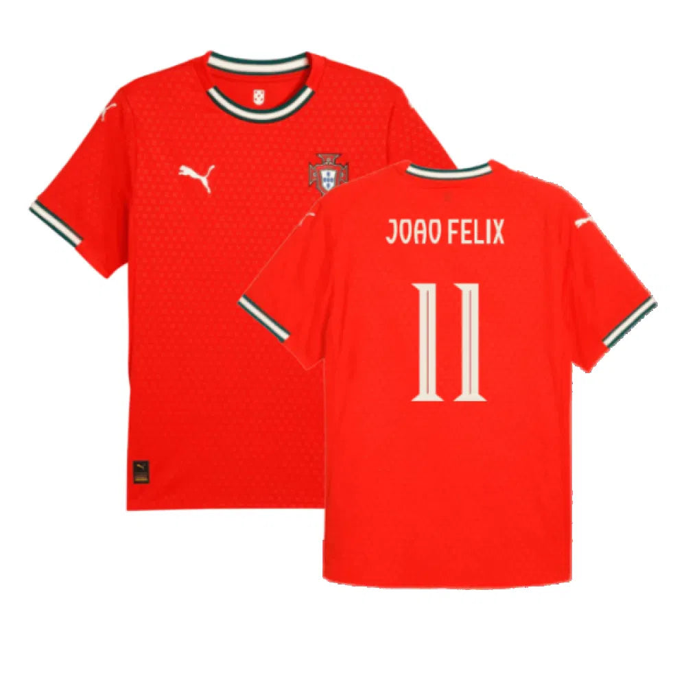 Portugal João Félix 11 Home Soccer Jersey 2025/26
