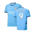 Manchester City Erling Haaland 9 Home Soccer Jersey 2024/25