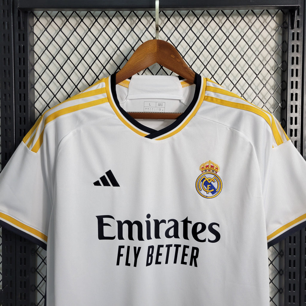 Real Madrid Vini JR 7 Home Soccer Jersey 2023/24