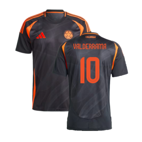 Colombia Carlos Valderrama 10 Away Soccer Jersey 2024/25