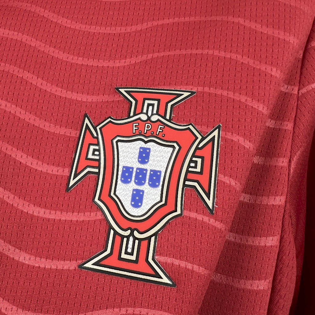 Portugal Long Sleeve Home Soccer Jersey World Cup 2026