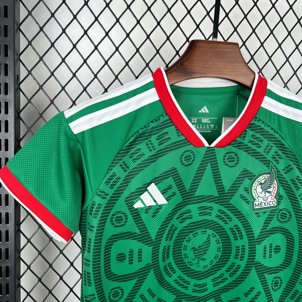 Mexico Kids Home Soccer Jersey World Cup 2026