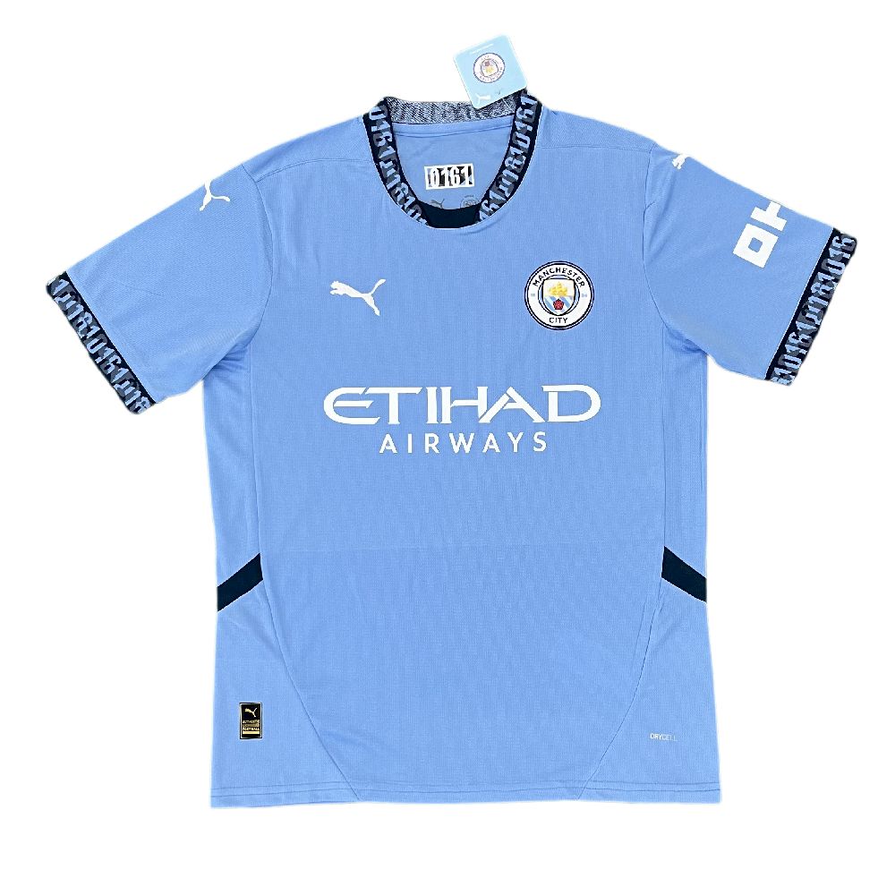 Manchester City Kevin De Bruyne 17 Home Soccer Jersey 2024/25