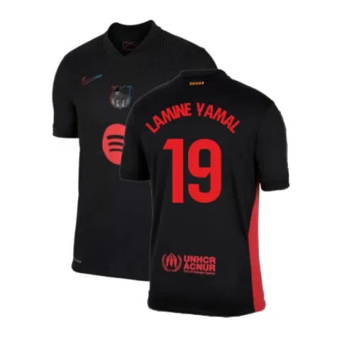 FC Barcelona Lamine Yamal 19 Kids Away Soccer Jersey 2024/25