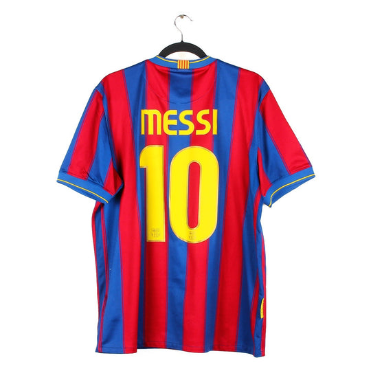 FC Barcelona Lionel Messi 10 Home Retro Soccer Jersey 2009-2010