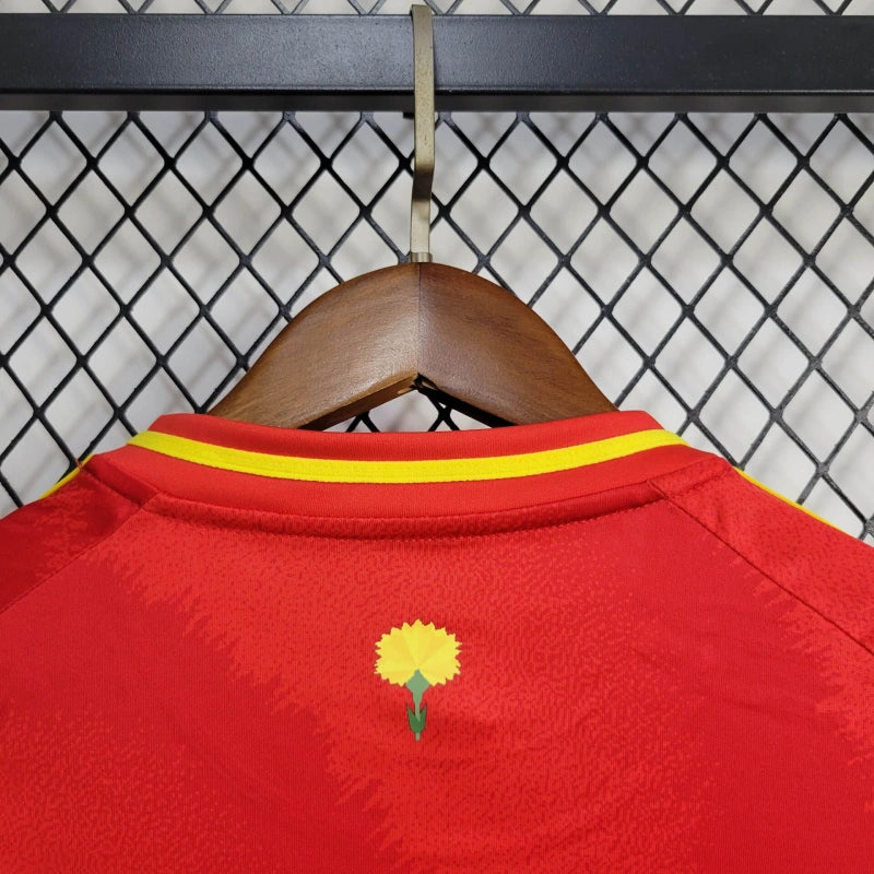 Spain Koke 8 Kids Home Soccer Jersey Euro 2024