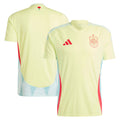Spain Away Soccer Jersey UEFA Euro 2024 - Yellow